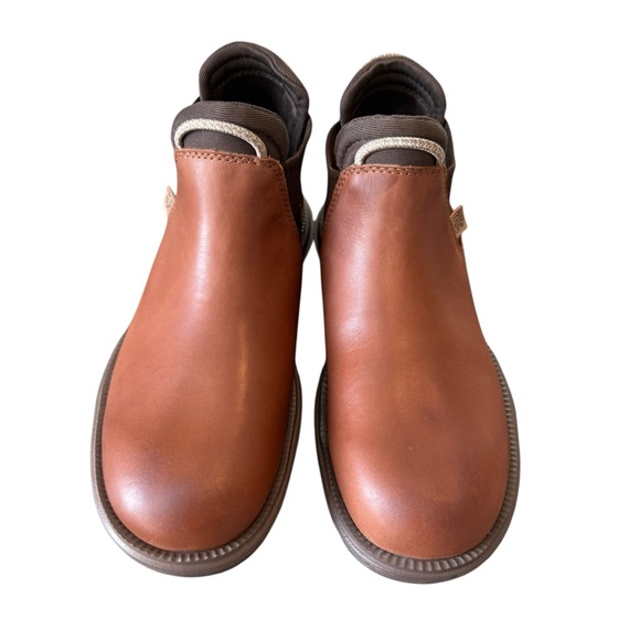 Hey Dude Cognac Branson Women’s Sz 7 Ankle Boot. - Picture 3 of 9